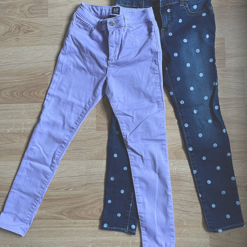 Gap girls regular stretch high rise jegging 10